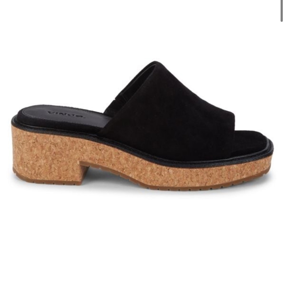 ❌ SOLD ❌ Vince Maddy-B Suede Sandals - Picture 2 of 6